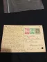 Стара пощенска картичка Царство България 1934г. с печати и марки за КОЛЕКЦИОНЕРИ 48299, снимка 1