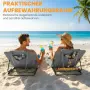 Комплект от 2 шезлонга Outsunny, снимка 10