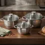 Комплект тенджери Maxmark 6 части , снимка 6