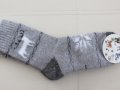 Машинно плетени детски чорапи от 100 % вълна, размер 5, снимка 4