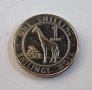 Монети. Африка. Кения. 1, 5,  10, 20  шилинга. 2018 година. Нова серия, животни., снимка 6