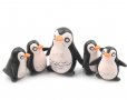 5 бр Пингвини Пингвин пластмасови PVC фигурки за игра и декорация торта топери фигурка, снимка 2