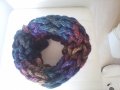 Ръчно плетен шал, снуд, нов, различни цветове , снимка 9
