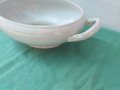 Български порцелан голяма елипсовидна купа, снимка 4