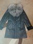 Палто естествена кожа и лисица  яка, снимка 7