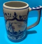 Delft. Порцеланови чаши с мелница и кораб., снимка 3