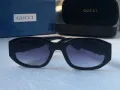 GUCCI с лого 1:1 дамски слънчеви очила елипса 2 цвята овални кръглин, снимка 14