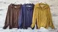 Дамски ризи сатен plus size , снимка 1