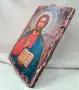 Реплика на стара Икона Исус Христос Вседържител/Пантократор 25/18, снимка 2