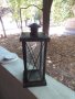 Стар метален фенер за свещ, снимка 1 - Антикварни и старинни предмети - 33834494