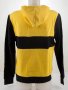 Мъжки суитшърт в черно и жълто марка Leone - L, снимка 2