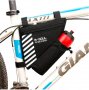 Водоустойчива триъгълна чанта чантичка за рамката на велосипед колело рамки за велосипед Водна бутил, снимка 7