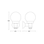 Steinel - Екстериорен аплик със сензор L 115 S 1xE27/60W/230V, снимка 2
