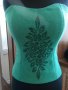 корсет бюстие с машинна бродерия, снимка 3