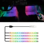 Комплект интериорни LED ленти 48 диода с USB, снимка 2