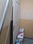 Бяла фалцова врата 75 см на 2 м, снимка 2