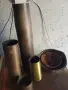 Гилзи и военна каска , снимка 1