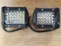 Продавам комплект универсални LED халогенни 72W . 12-24V за автомобил,OFF ROAD,бус,ван,камион, снимка 1