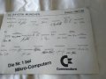 Байерн Мюнхен 1987-88 футболни картички едната с подписи, снимка 15