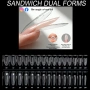SANDWICH Dual Form , двойни форми тип сандвич - Овал, снимка 1