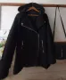 Черно палто с качулка , снимка 8