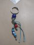 Красив ключодържател синьо око подходящ аксесоар за дамска чанта раница - 6116, снимка 4