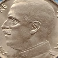 Стара монета 50 чентезими 1920г. Италия Виктор Емануил трети 39646, снимка 8 - Нумизматика и бонистика - 42752427