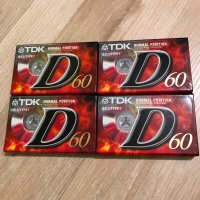 Чисто нови аудио касети TDK, снимка 3 - Аудиосистеми - 34917494