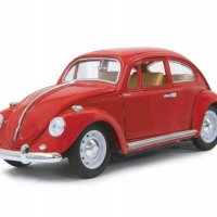 Детска Играчка Модел с Дистанционно Jamara RC VW Beetle 1:18, червен, снимка 3 - Коли, камиони, мотори, писти - 31048253