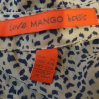 Дамска прозрачна риза MANGO, снимка 3 - Ризи - 42883510