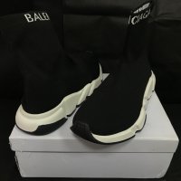 Мъжки обувки Balenciaga /Speed Black/White !!!, снимка 6 - Спортни обувки - 32194629