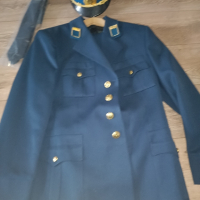 Стара парадна униформа БДЖ, снимка 1 - Антикварни и старинни предмети - 44757428