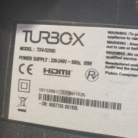 Turbox TXV 3250D За ремонт или части , снимка 3 - Телевизори - 35453882