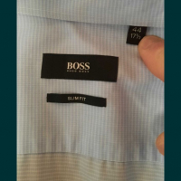 Boss-Slim Fit-Като Нова, снимка 6 - Ризи - 36496805