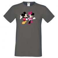 Мъжка тениска Mickey & Minnie 6 Подарък,Изненада,Рожден ден, снимка 4 - Тениски - 36575572