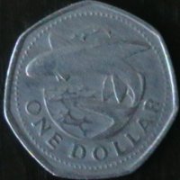 1 долар 1989, Барбадос, снимка 1 - Нумизматика и бонистика - 35180976