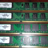 DDR2 PC2-6400 800MHz RAM памети, за настолен компютър, 4 х 2GB, общо 8GB, снимка 1 - RAM памет - 44166933