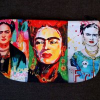 Фрида Кало несесери с цип, снимка 11 - Други - 39633707