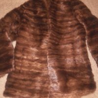 Луксозно палто от Визон. Размер Л, снимка 4 - Палта, манта - 23718903