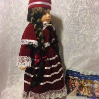 колекционерска порцеланова кукла , снимка 6 - Кукли - 39061455