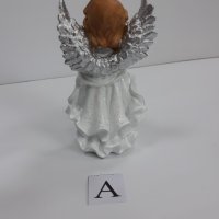 Ангел изправен с гълъбче- Модел А, снимка 7 - Статуетки - 37925837