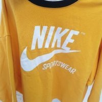 Nike Sportswear дамска жълта блуза овърсайз номер л м, снимка 14 - Блузи с дълъг ръкав и пуловери - 39571444