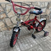 Детски велосипед 12 цола Spiderman, снимка 4 - Велосипеди - 42514526