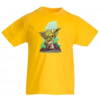 Детска тениска Star Wars Yoda Star Wars,Игра,Изненада,Подарък,, снимка 10 - Детски Блузи и туники - 36667922
