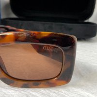 Gucci 2023 дамски слънчеви очила правоъгълни , снимка 8 - Слънчеви и диоптрични очила - 42764657