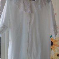Дамска памучна блуза, снимка 1 - Ризи - 36822879