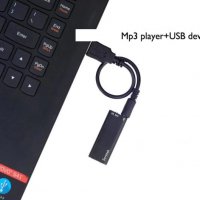 Ултра Лек Тънък Диктофон МР3 Плеър Флаш Драйв 8GB Собствена Памет MP3 USB Трансфер Аудио Музика, снимка 5 - MP3 и MP4 плеъри - 39067978