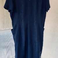 Луксов бранд AIGNER рокля 100% лен, снимка 7 - Рокли - 44552706