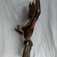 метална статуетка, снимка 7 - Антикварни и старинни предмети - 33889870