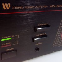 Wangine WPA-600 Pro Stereo Power Amplifier, снимка 3 - Ресийвъри, усилватели, смесителни пултове - 35030897